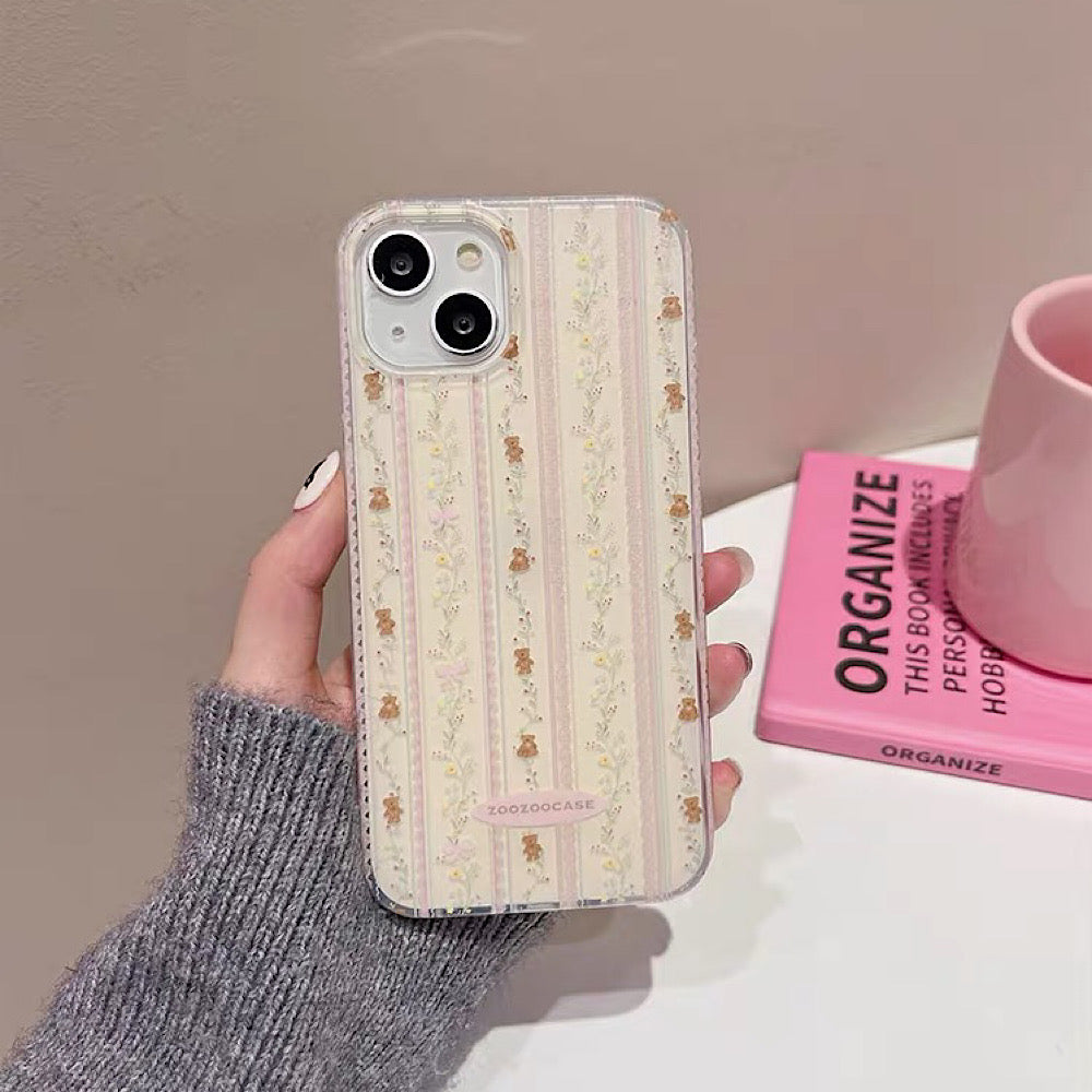 iPhoneケース かわいい くま スマホケース