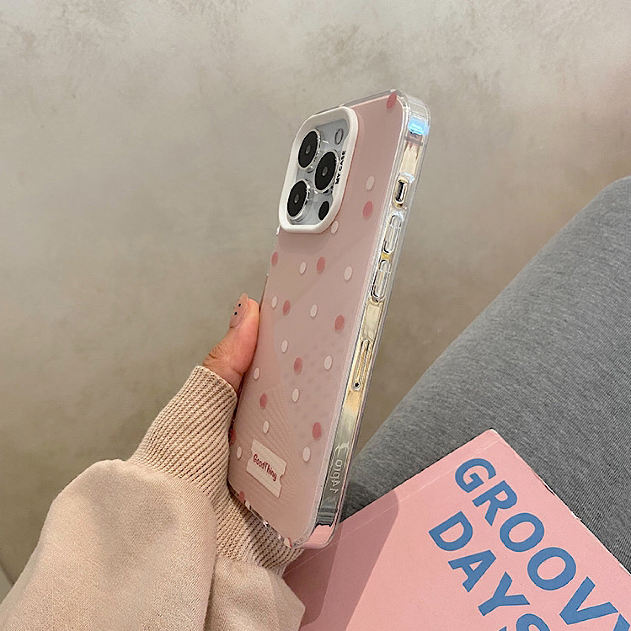 iPhoneケース かわいい ピンク シンプル スマホケース