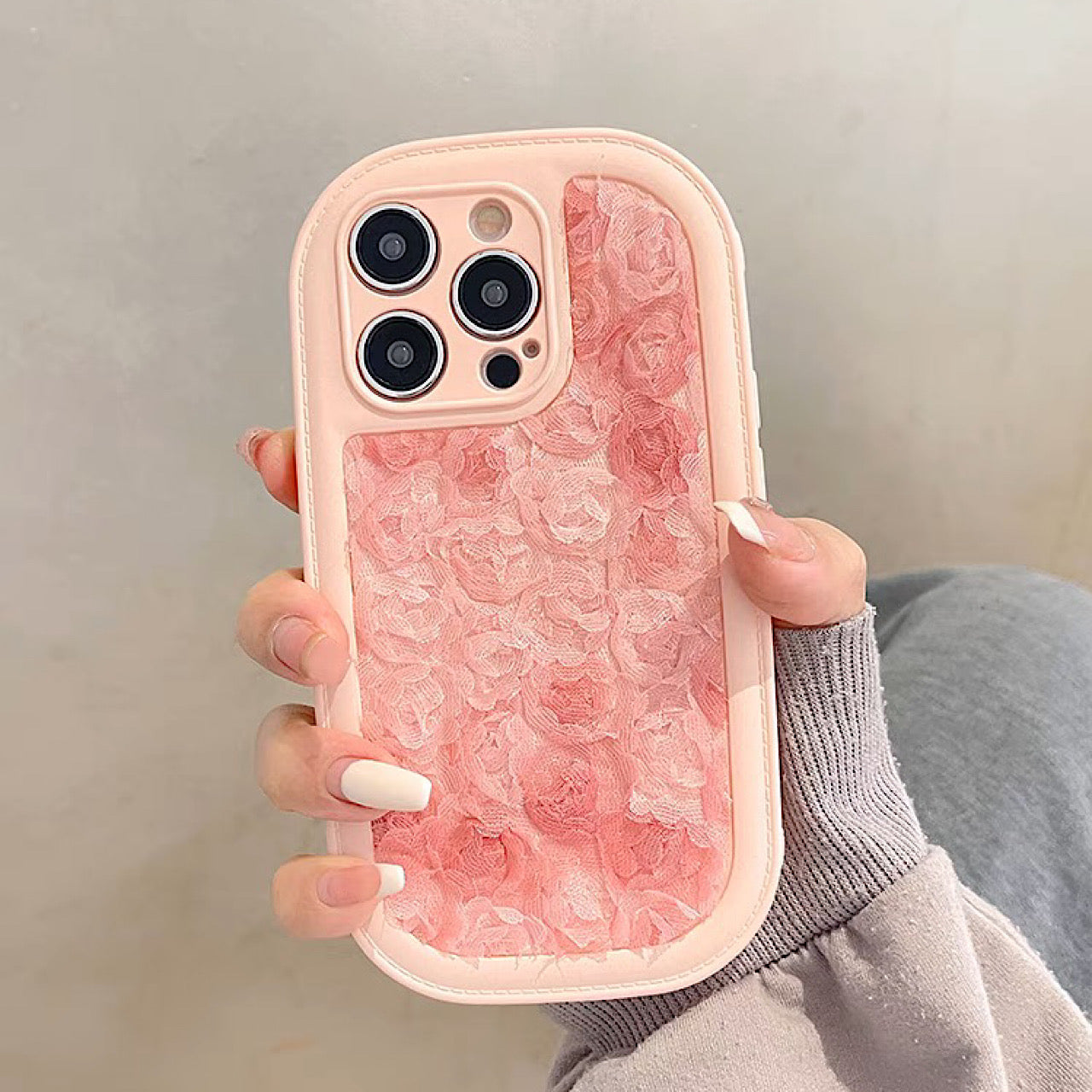 iPhoneケース ピンク ローズフラワー おしゃれ スマホケース