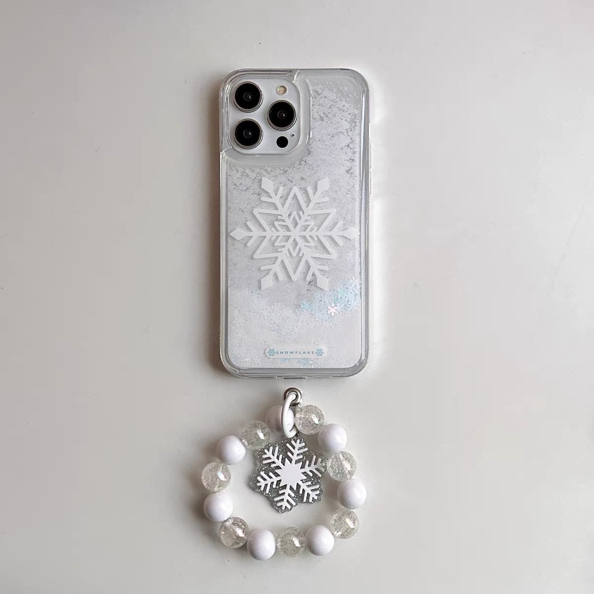 iPhoneケース 雪の結晶 雪だるま かわいい スマホケース