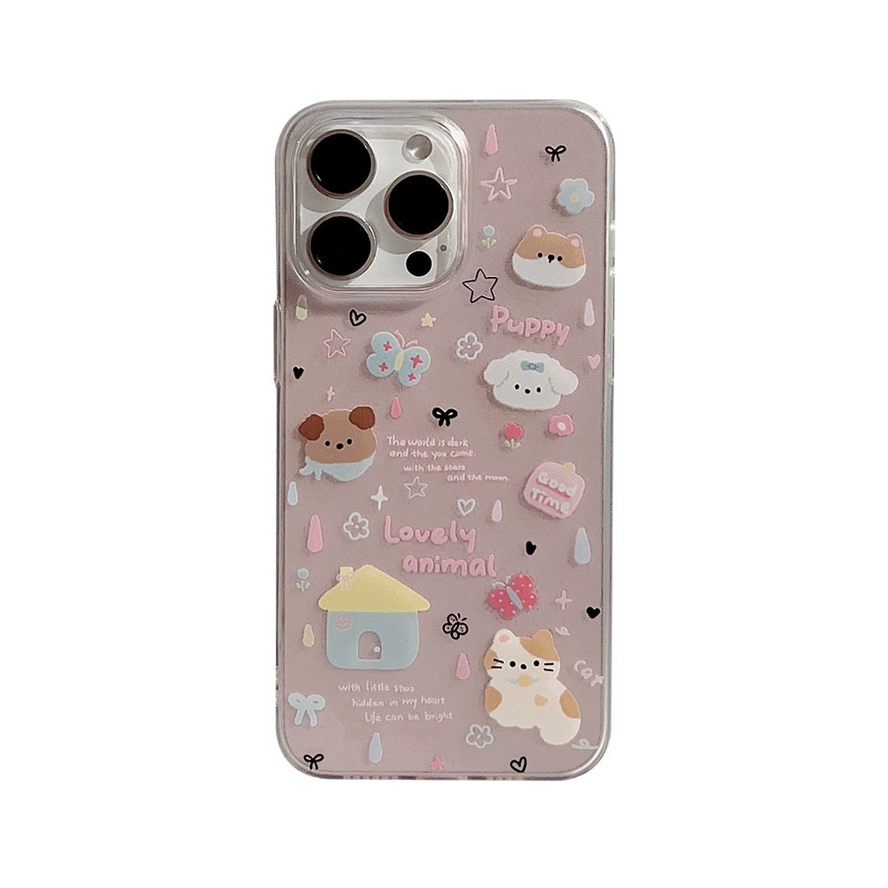 iPhoneケース かわいい アニマル スマホケース