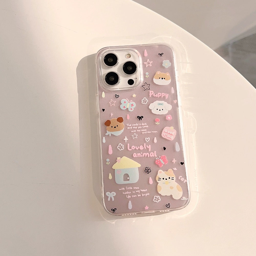 iPhoneケース かわいい アニマル スマホケース